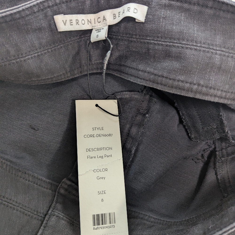 Veronica Beard Flare Leg Pants - Picture 4 of 10